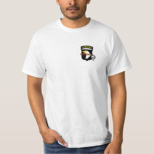 101st T-shirt aéroporté de blanc de Recondo
