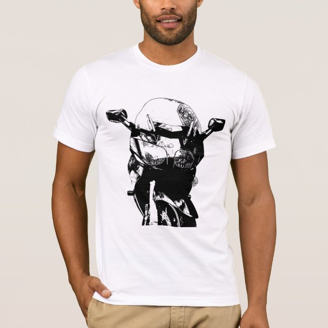 #102Z Yamaha FJR 1300 a inspiré le T-shirt (Devant)