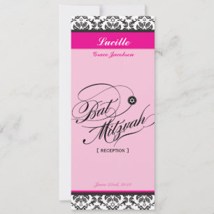 107 Jodene - INVITATIONS BAT MITZVAH :: réception