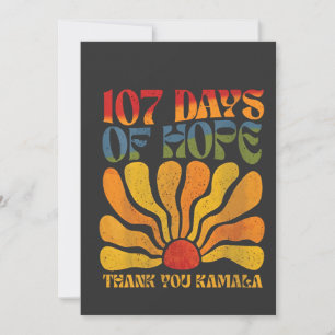 107 Jours d'espoir Merci Kamala