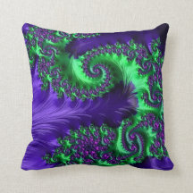 108-33 chaux et dragon pourpre sur le coussin