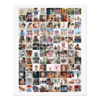 108 Photo Collage unique Personnalisé do-it-yourse