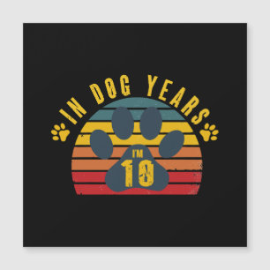 10 ans en années chien
