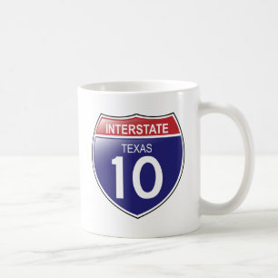 10 d'un état à un autre dans la tasse du Texas