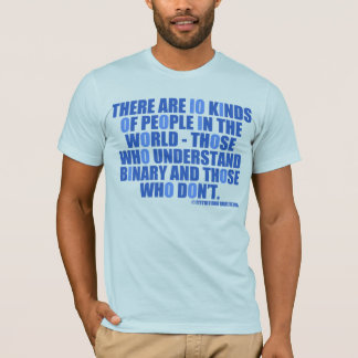 10 genres de T-shirt de personnes
