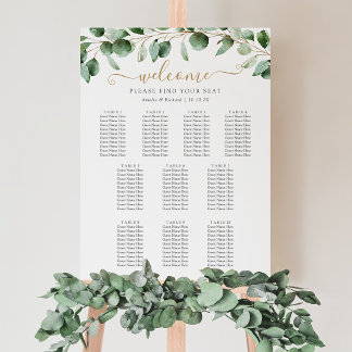 10 Tableau Eucalyptus Mariage de verdure