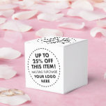 10 x Ballotins sur mesure 25% de réduction sur l'a<br><div class="desc">10 x Boîtes de mariage classique personnalisées - obtenir jusqu'à 25% de réduction avec achat en vrac multiple rabais achat. Consultez également les réductions journalières spéciales. Vous cherchez à faire votre propre achat en vrac de plusieurs articles imprimés sur mesure pour les faveurs monogrammes mariages romantiques, un baby shower élégant,...</div>