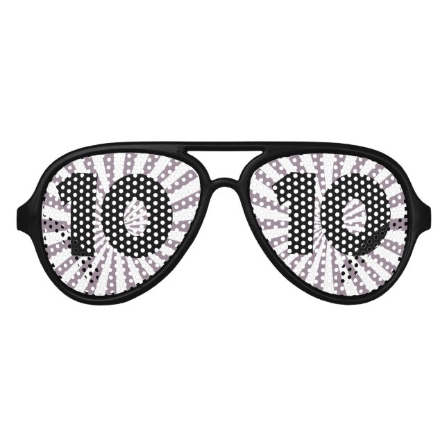 10E ANNIVERSAIRE 10 JEUNES Lunettes de soleil (Devant)