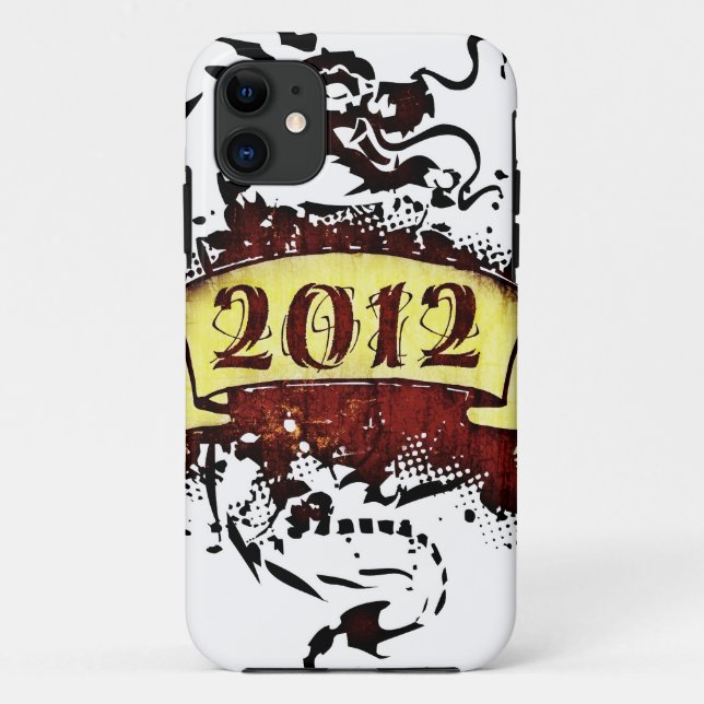 11 2012 - Année du Dragon - coque iphone (Dos)