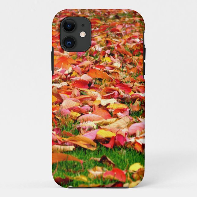 11 Automne laisse iPhone 5 coque (Dos)