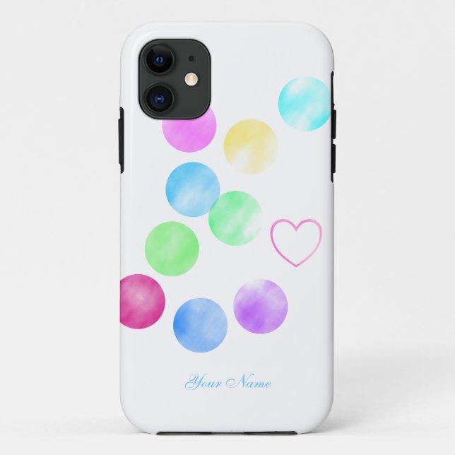 11 beau coque iphone avec ton nom (Dos)