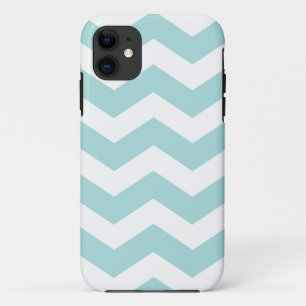 11 Blue Chevron Coque Savvy iPhone 5 Coque