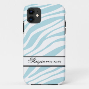 11 Blue Zebra Imprimer iPhone 5 Coque personnalisé