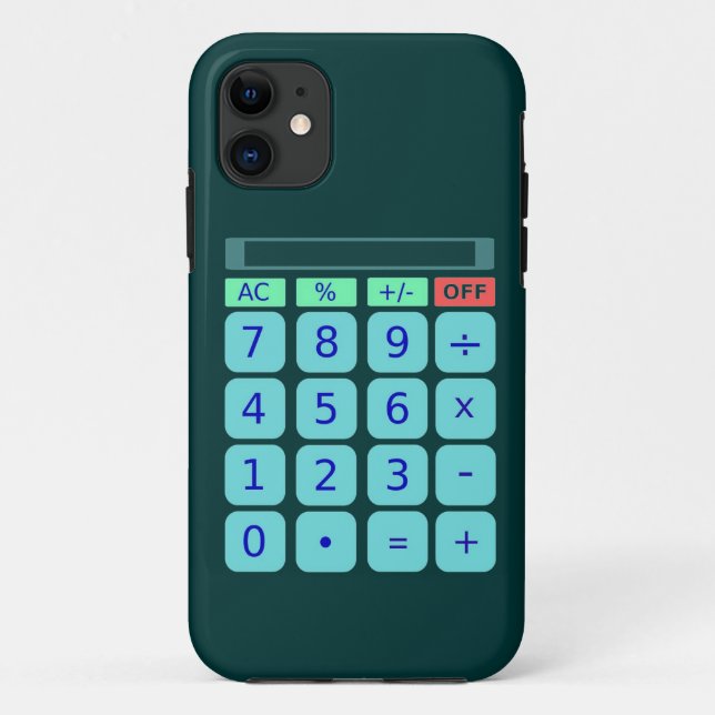 11 Calculatrice iPhone 5 Coque-Mate Coque (Dos)