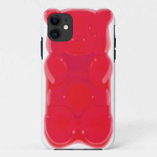 11 CERISE gommeuse de coque iphone d'ours