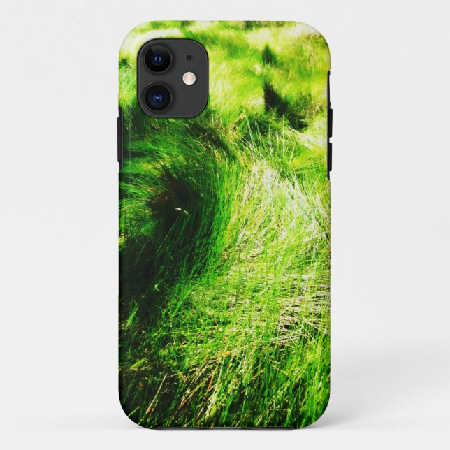 11 Champ vert - coque iphone (Dos)