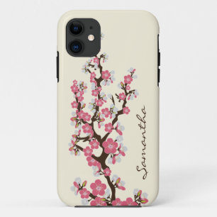 11 Cherry Blossoms iPhone 5 Coque-Mate Coque (rose)