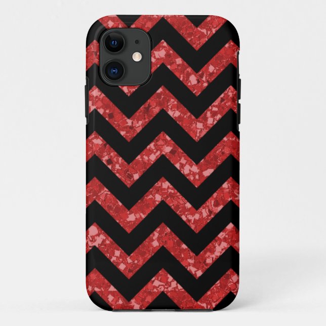 11 Chevron Parties scintillant Look iPhone 5 BT Coque (Dos)