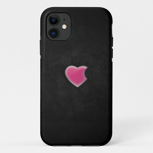 11 coque iphone cardiaque "pomme" (Dos)