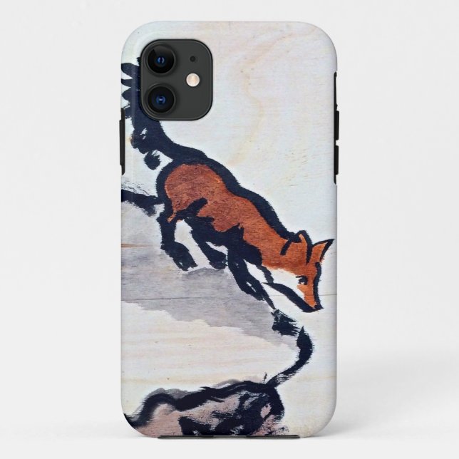 11 Coque iphone de attente de Fox (Dos)