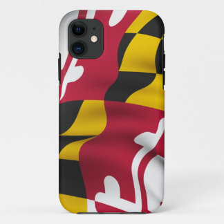 11 Coque iphone de drapeau du Maryland