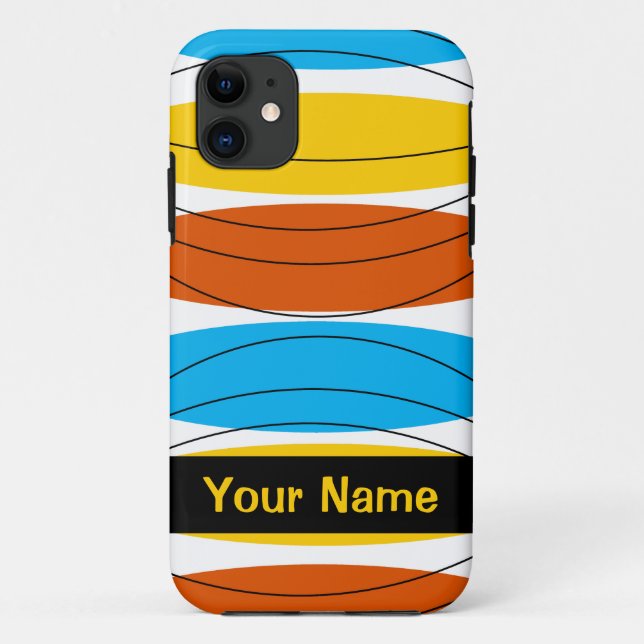 11 Coque iphone de la bande de Globe (Dos)
