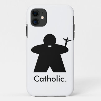 11 Coque iphone de Meeple de prêtre catholique