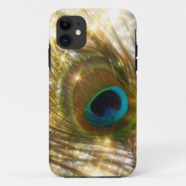 11 coque iphone de plumes de paquetage (Dos)