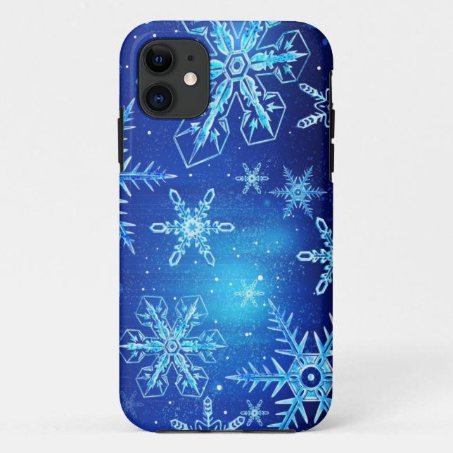 11 Coque iphone de snowflakes (Dos)