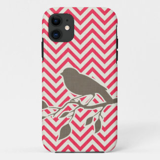11 Coque iphone d'oiseau et de Chevron