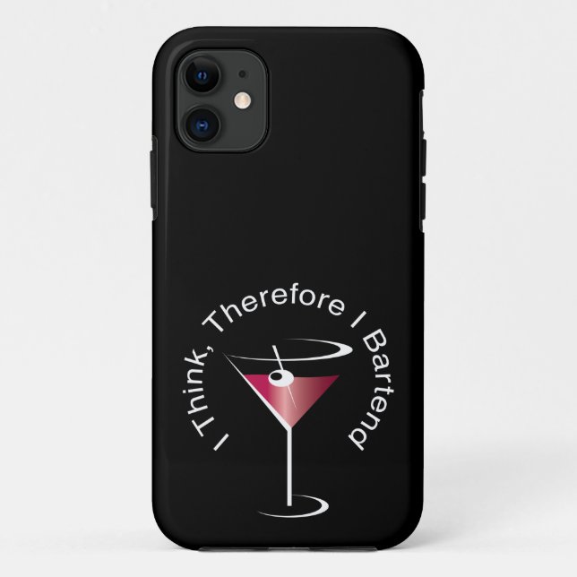 11 Coque iphone du barman (Dos)