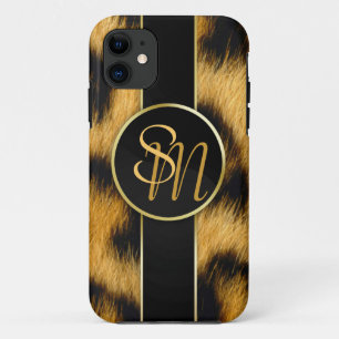 11 Coque iphone élégant de manuscrit de monogramme