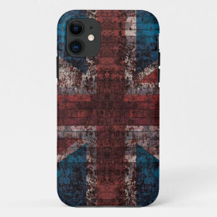 11 Coque iphone grunge d'Union Jack de brique