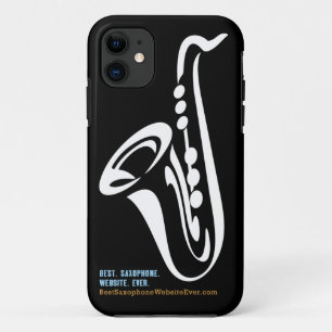 11 Coque iphone illustré de saxophone