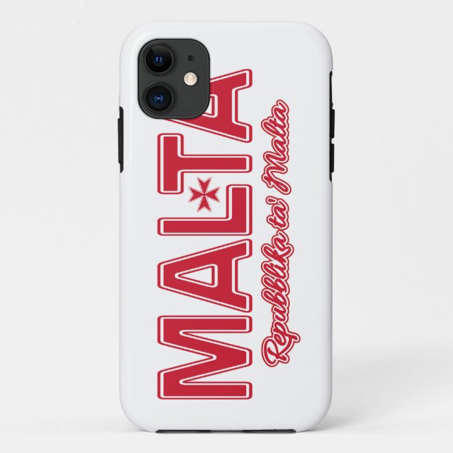 11 COQUE IPHONE personnalisé MALTA (Dos)