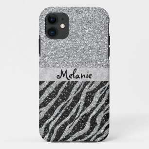 11 Coque iphone personnalisé Monogramme Parties scint