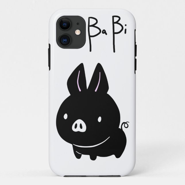 11 Coque iphone porcin de BaBi (Dos)