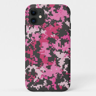 11 Coque iphone rose et noir de Camo