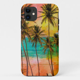 11 Coque iphone tropical de coutume d'océan de plage