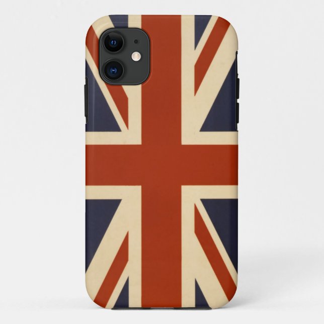 11 coque iphone Union Jack (Dos)