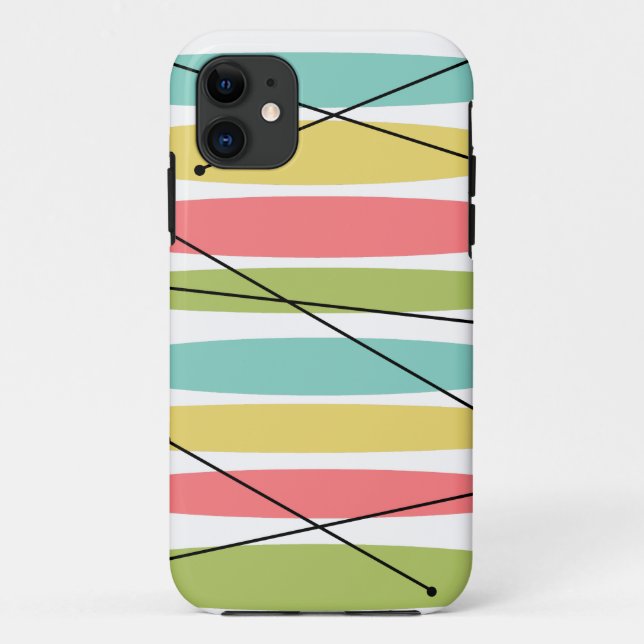 11 Dazzle Stripe coque iphone (Dos)