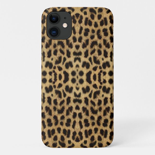 11 Empreinte de léopard iPhone 5 Coque (Dos)