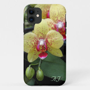 11 Fleurs d'orchidées jaunes iphone personnel 5 coque