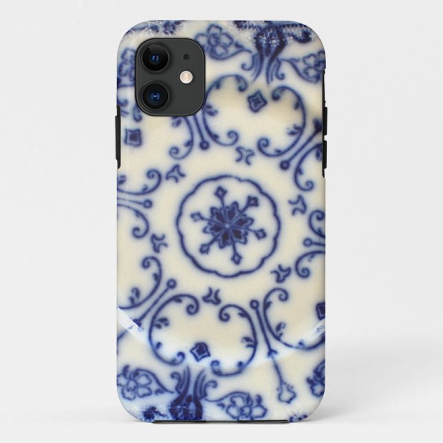 11 Flux Blue iPhone 5 Coque (Dos)