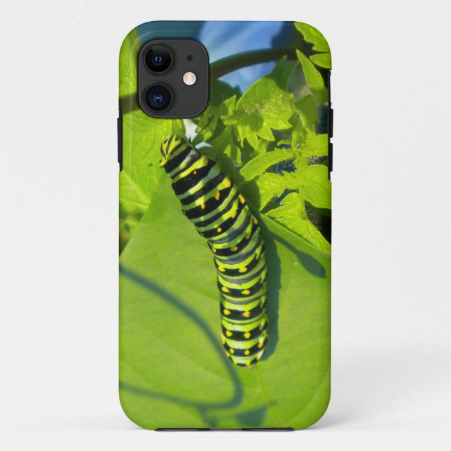 11 Green on Green Caterpillar iPhone 5 coque (Dos)