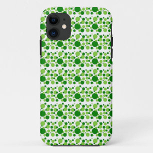 11 Green Polka Dot iPhone 5 Coque