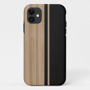 11 iPhone 5 Coque en fibre de bois et de carbone
