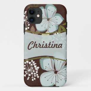 11 iPhone 5 Mate à peine là™ Coque Hawaiian Flowe