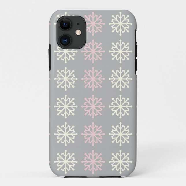11 Iphone d'hiver 5 Coque pour les flocons de neige r (Dos)