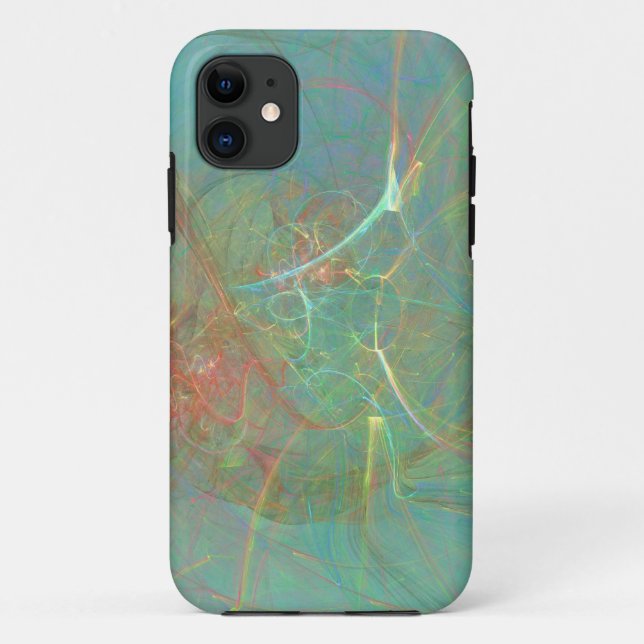 11 Jellyfish Art abstrait iPhone 5 coque (Dos)